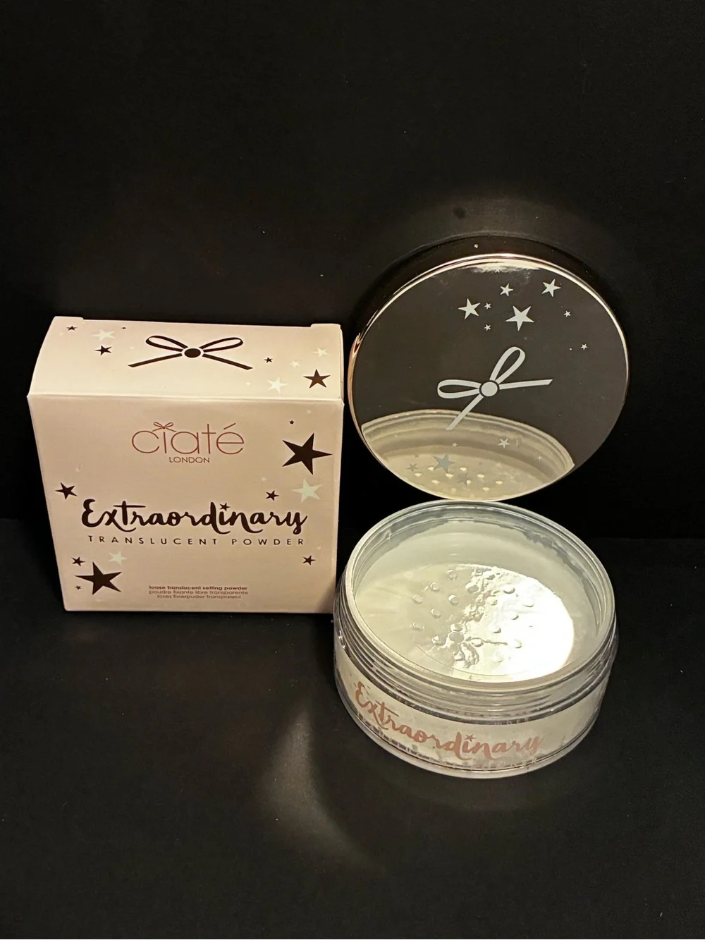 Ciate London Extraordinary Translucent Loose Setting Powder Full Size NIB SEALED